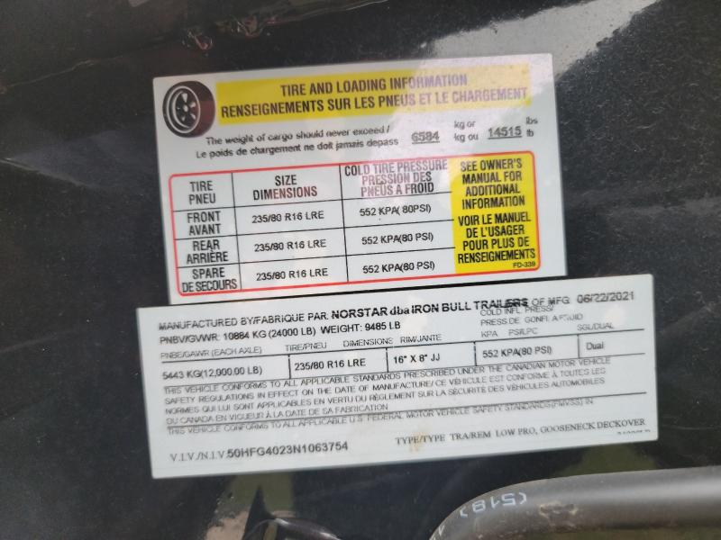 used Equipment / Flatbed Trailers Norstar  for sale, in Thornville, OH Thumbnail 2