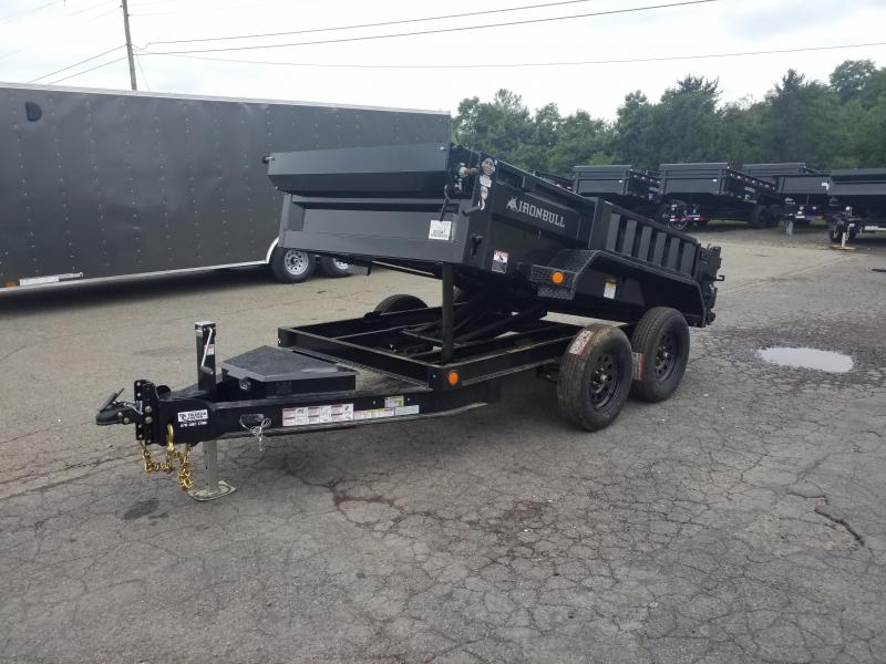 2022 Iron Bull 5X10 7K SCISSOR RAMPS TARP KIT Dump Trailer