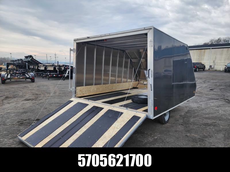 Snowmobile Trailers Flatbed utility and enclosed cargo trailers in