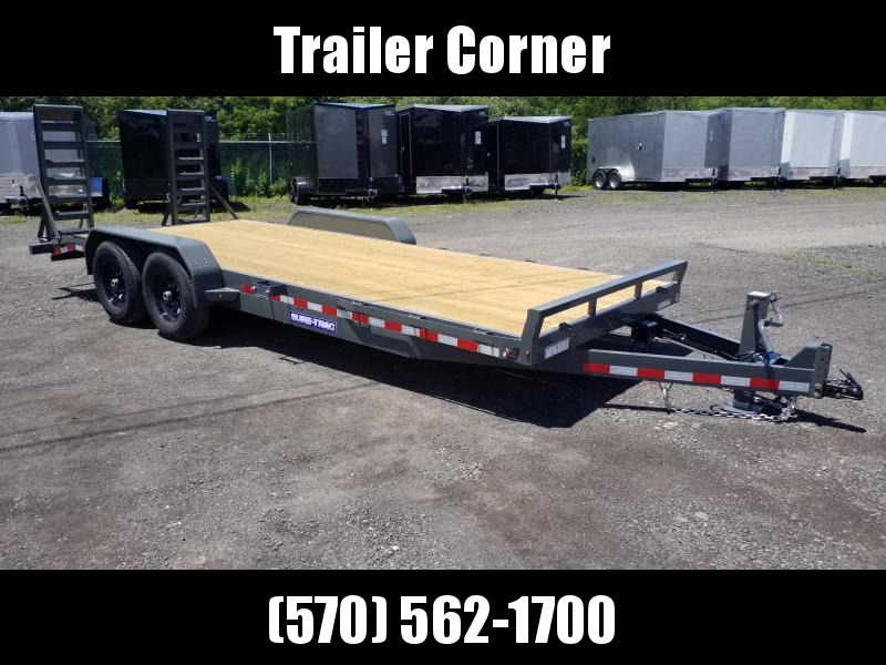 2021 Sure-Trac 7X20 14K KNEE RAMPS Equipment Trailer 2021 Sure-Trac 7X20 14K KNEE RAMPS Equipment Trailer