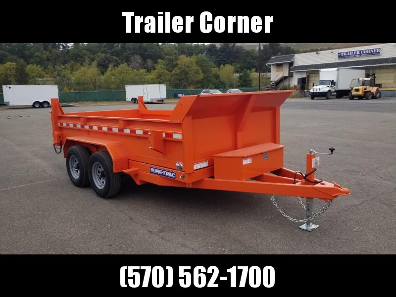 2021 Sure-Trac 6X12 10K - RAMPS Dump Trailer 2021 Sure-Trac 6X12 10K - RAMPS Dump Trailer