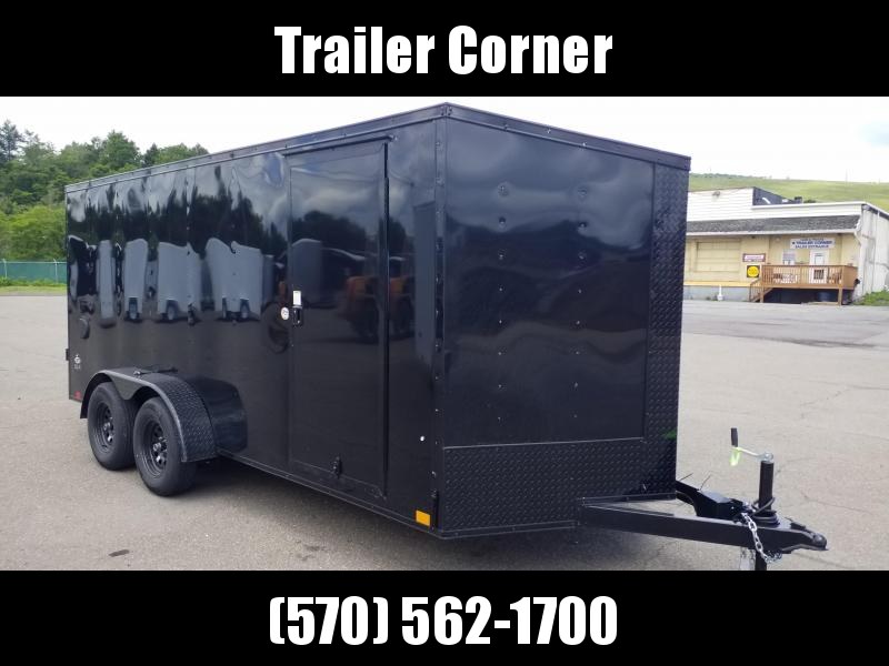 2022 Look Trailers STLC 7X16 - BLACKED OUT - RAMP DOOR Enclosed Cargo Trailer 2022 Look Trailers STLC 7X16 - BLACKED OUT - RAMP DOOR Enclosed Cargo Trailer