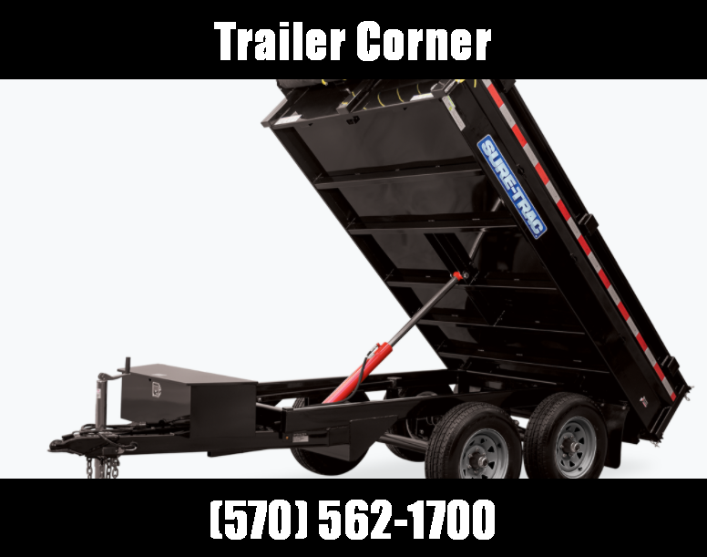 2021 Sure-Trac 6 X 10 SD Deckover Dump Trailer 7K Sing 2021 Sure-Trac 6 X 10 SD Deckover Dump Trailer 7K Sing