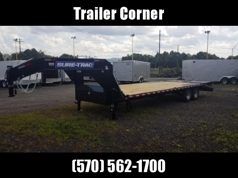 2021 Sure-Trac 15GN 20+5 MEGA RAMPS Flatbed Trailer 2021 Sure-Trac 15GN 20+5 MEGA RAMPS Flatbed Trailer