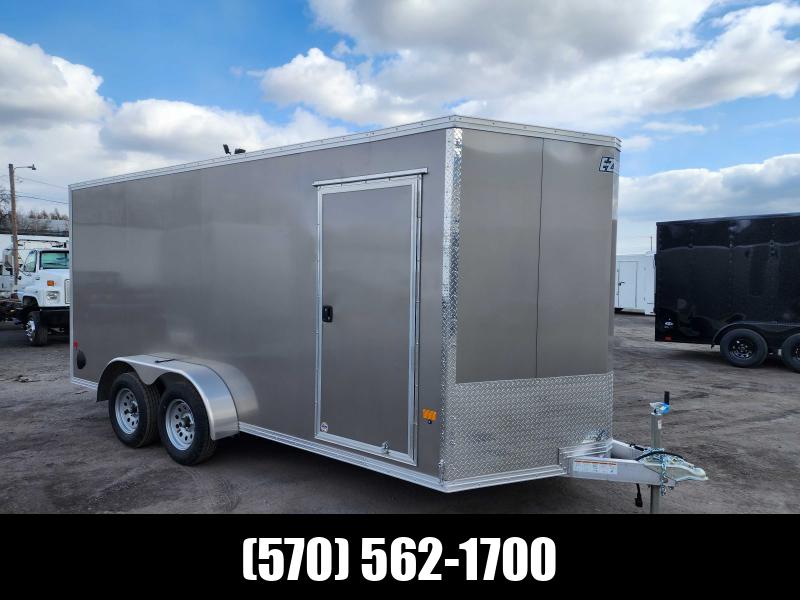 2023 Mission EZEC 7X16 - ALUMINUM - RAMP DOOR - D-RINGS Cargo / Enclosed Trailer 2023 Mission EZEC 7X16 - ALUMINUM - RAMP DOOR - D-RINGS Cargo / Enclosed Trailer