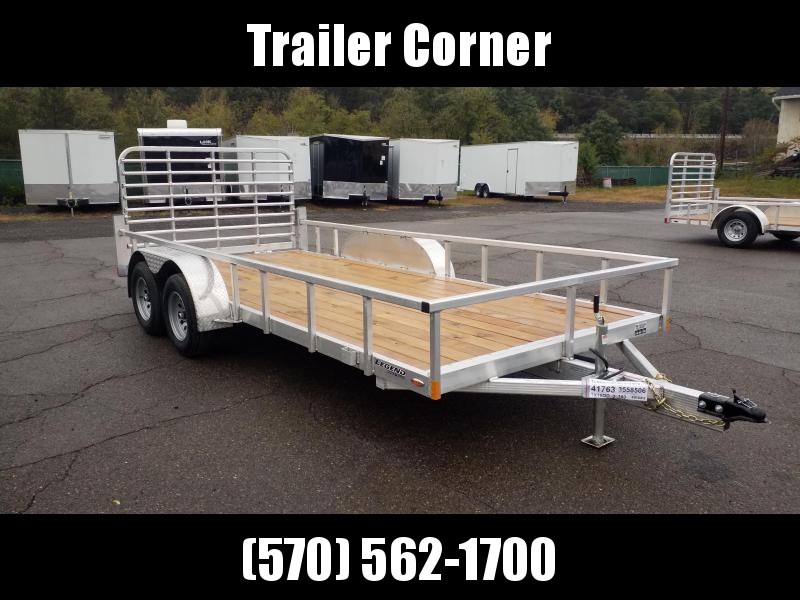 2022 Legend Trailers 7X16 5K ALUMINUM Utility Trailer 2022 Legend Trailers 7X16 5K ALUMINUM Utility Trailer