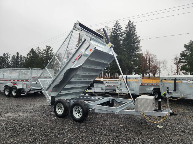 2024 K Trail RS610 GALVANIZED Dump Trailer in Penn Yan, NY | Trailer Trader