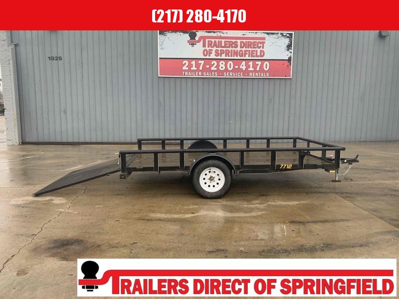 2016 Doolittle 77X12 Pipe Top Utility Trailer 2990 GVWR Mesh Gate 2016 Doolittle 77X12 Pipe Top Utility Trailer 2990 GVWR Mesh Gate