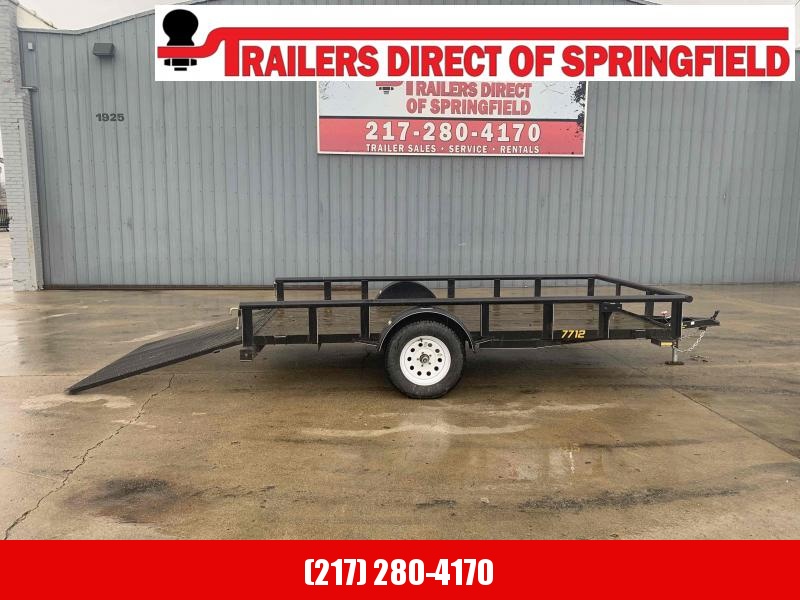2016 Doolittle 77X12 Pipe Top Utility Trailer 2990 GVWR Mesh Gate 2016 Doolittle 77X12 Pipe Top Utility Trailer 2990 GVWR Mesh Gate