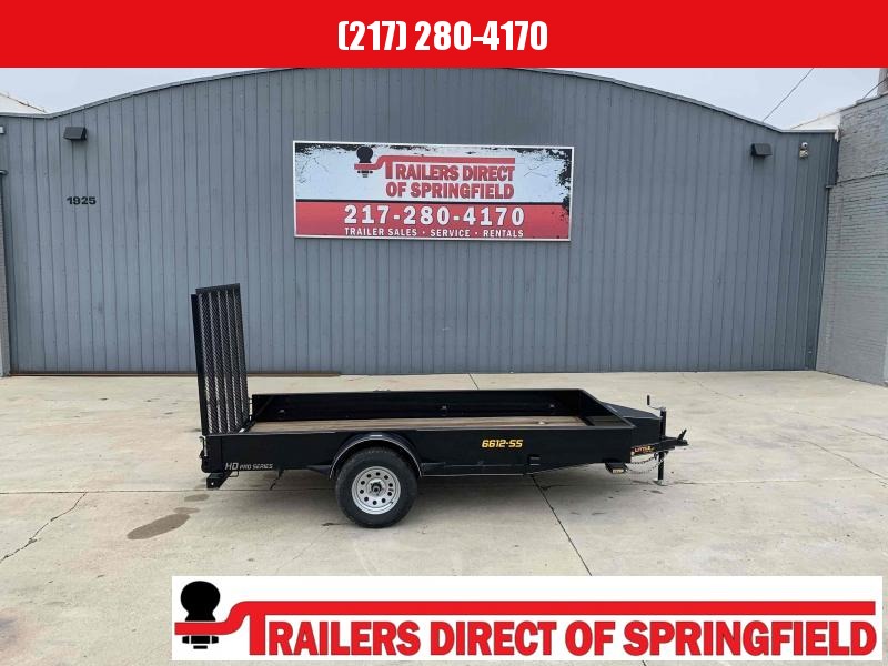 2021 Doolittle 66X12 Steel Side Utility Trailer 2990 GVWR 5' Mesh Gate w/ Spring Assist LED Lights Radial Tires 2021 Doolittle 66X12 Steel Side Utility Trailer 2990 GVWR 5' Mesh Gate w/ Spring Assist LED Lights Radial Tires