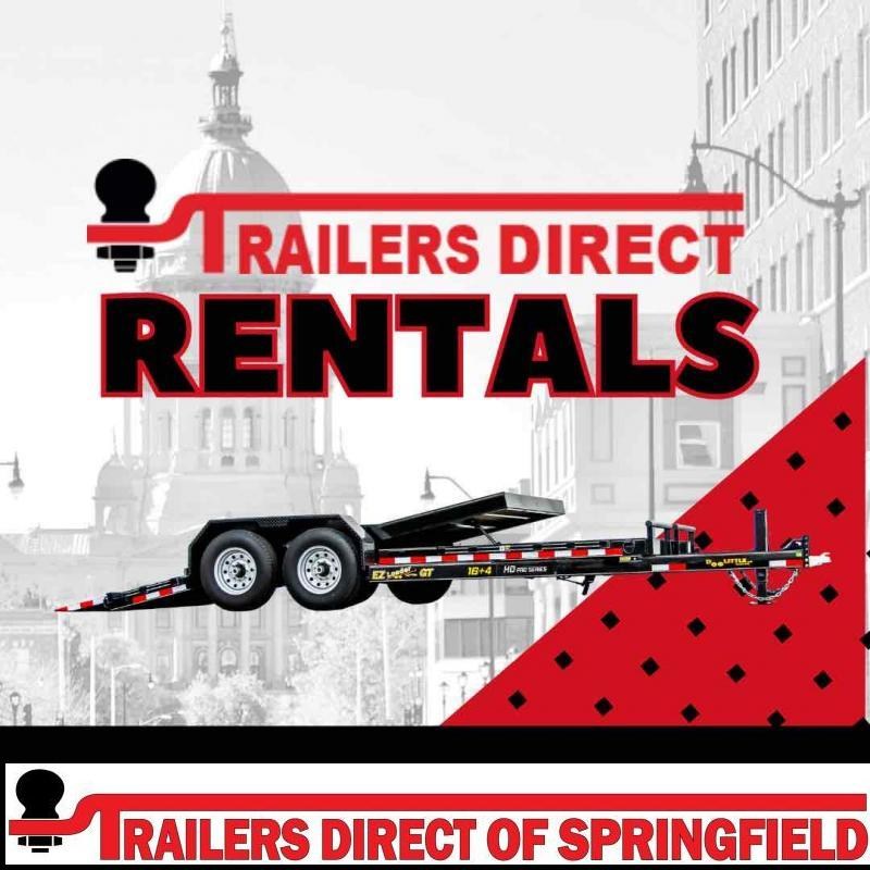 Doolittle Rental 82x20 EZ 16 + 4 #17 Equipment Trailer Doolittle Rental 82x20 EZ 16 + 4 #17 Equipment Trailer