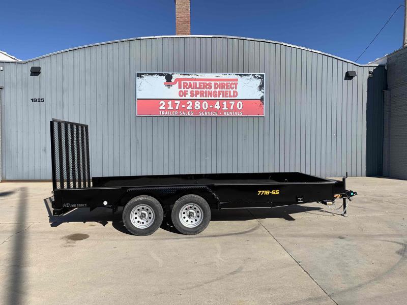 2021 Doolittle 77X16 Steel Side Utility Trailer 7000 GVWR 5' Mesh Gate w/ Spring Assist LED LIGHTS RADIAL TIRES Double Electric Brakes 2021 Doolittle 77X16 Steel Side Utility Trailer 7000 GVWR 5' Mesh Gate w/ Spring Assist LED LIGHTS RADIAL TIRES Double Electric Brakes