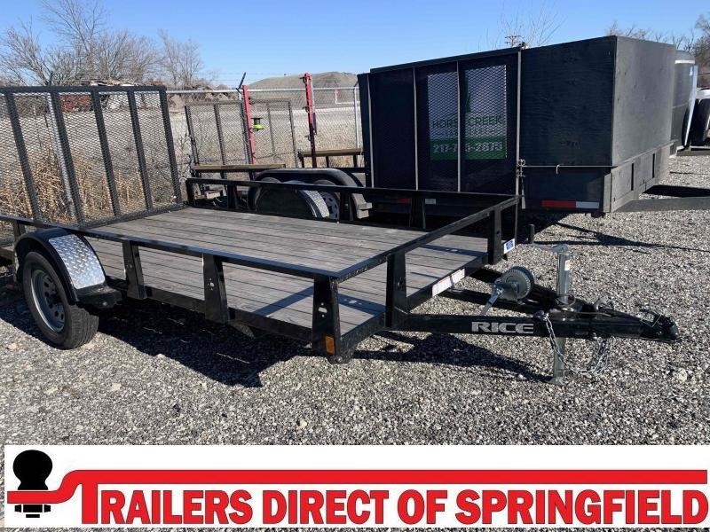 2020 Rice Trailers 76 X 12 Utility Trailer 2020 Rice Trailers 76 X 12 Utility Trailer