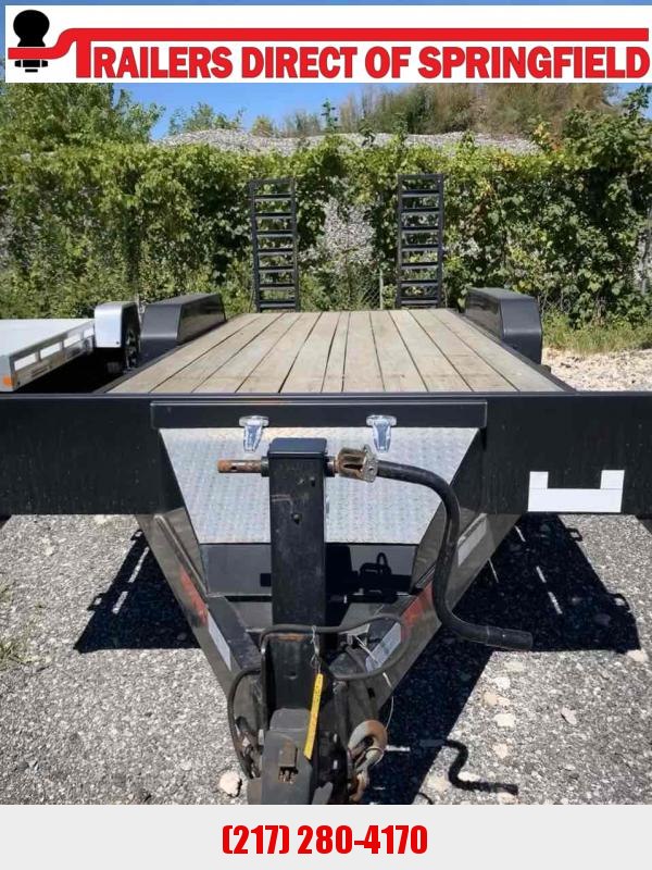 2013 Rice 82X20 Equipment Trailer 14K GVWR Stand Up Ramps 2013 Rice 82X20 Equipment Trailer 14K GVWR Stand Up Ramps