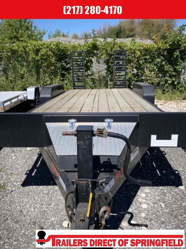 2013 Rice 82X20 Equipment Trailer 14K GVWR Stand Up Ramps 2013 Rice 82X20 Equipment Trailer 14K GVWR Stand Up Ramps