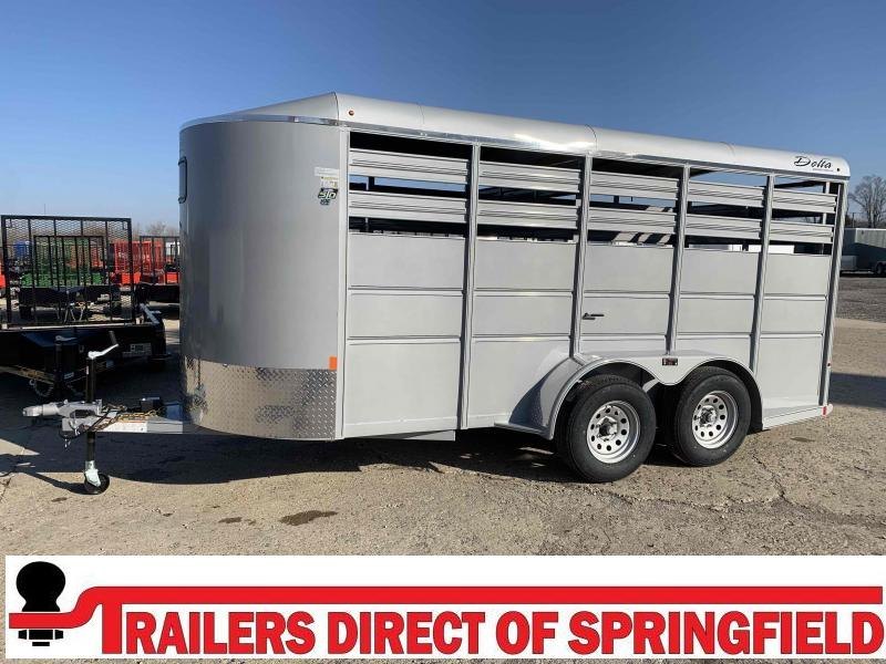2022 Delta Manufacturing 15X6 STOCK TRAILER Livestock Trailer 2022 Delta Manufacturing 15X6 STOCK TRAILER Livestock Trailer
