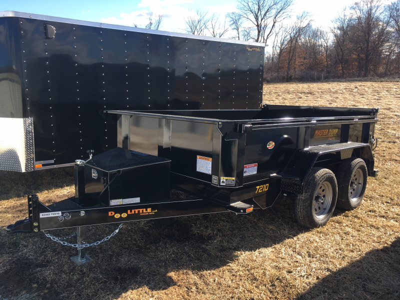 2020 Doolittle 72" x 10' Master Dump Trailer 7000 GVWR SINGLE CYLINDER LIFT 2020 Doolittle 72" x 10' Master Dump Trailer 7000 GVWR SINGLE CYLINDER LIFT