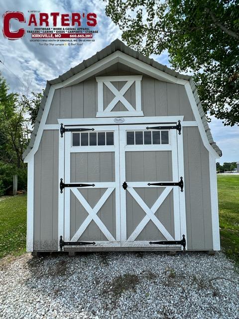 10' X 14' HIBARN Utility Shed BY MIDEST STORAGE BARNS 10' X 14' HIBARN Utility Shed BY MIDEST STORAGE BARNS