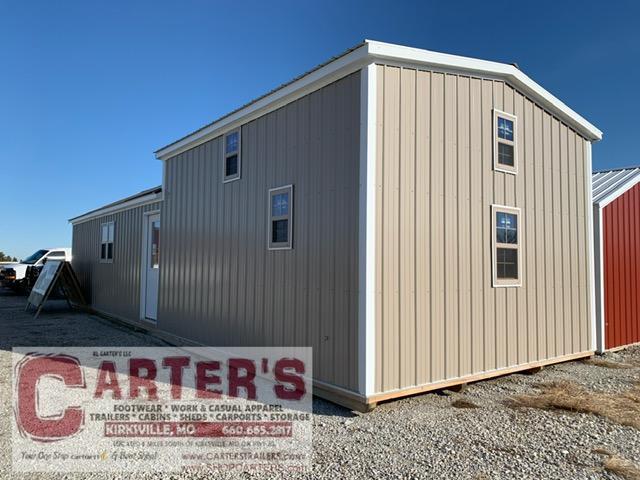 15 X 44 CARTER CABIN BY MIDWEST STORAGE BARNS 15 X 44 CARTER CABIN BY MIDWEST STORAGE BARNS