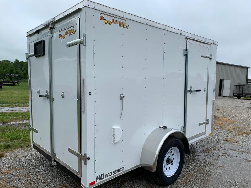 2020 Doolittle Trailer Mfg 6 x 12 Enclosed Cargo Trailer REAR DOUBLE DOORS 2020 Doolittle Trailer Mfg 6 x 12 Enclosed Cargo Trailer REAR DOUBLE DOORS