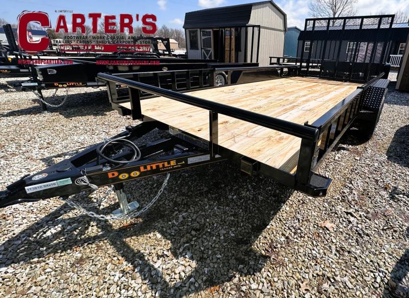 2023 Doolittle Trailer Mfg 84"X16' PIPERAIL T/A W/ ATV SIDE RAMPS