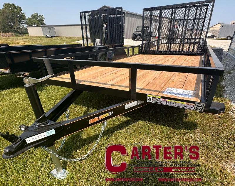 2023 Doolittle Trailer Mfg 77"x12' RALLY SPORT S/A Utility Trailer Carter's Trailer Sales