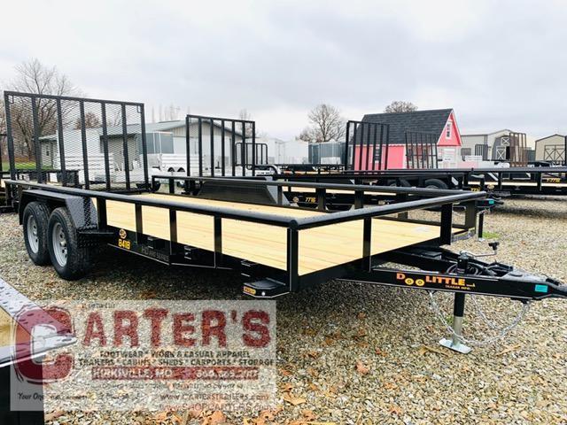 2021 Doolittle Trailer Mfg 84 X 18 Pipe Rail T/A Utility Trailer 2021 Doolittle Trailer Mfg 84 X 18 Pipe Rail T/A Utility Trailer