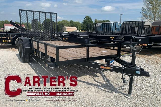 USED 2021 Doolittle Trailer Mfg 77" X 16' RALLY SPORT Utility Trailer USED 2021 Doolittle Trailer Mfg 77" X 16' RALLY SPORT Utility Trailer