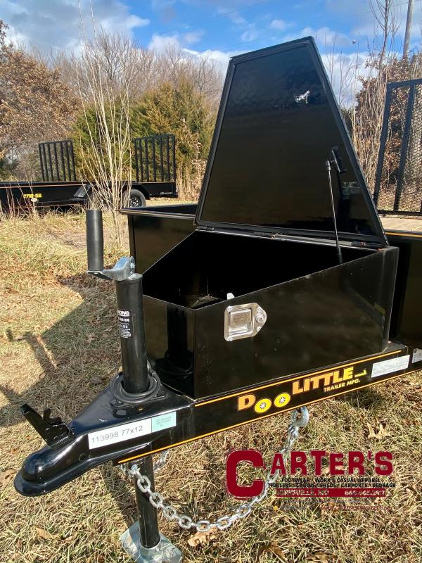 2023 Doolittle Trailer Mfg 77" x 12' S/A SS SERIES Utility Trailer