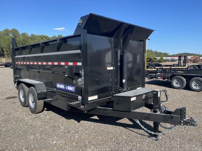 2023 Sure-Trac 82 IN X 14 - 4' Sides 14K Telescopic Dump 2023 Sure-Trac 82 IN X 14 - 4' Sides 14K Telescopic Dump