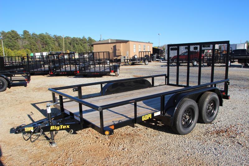 2021 Big Tex 60PI-14 Tandem Axle Pipe Top Utility Trailer 77"x14' 2021 Big Tex 60PI-14 Tandem Axle Pipe Top Utility Trailer 77"x14'