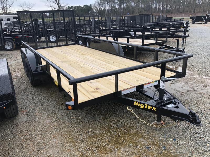 2021 Big Tex 60PI-16 Tandem Axle Pipe Top Utility Trailer 77"x16' 2021 Big Tex 60PI-16 Tandem Axle Pipe Top Utility Trailer 77"x16'