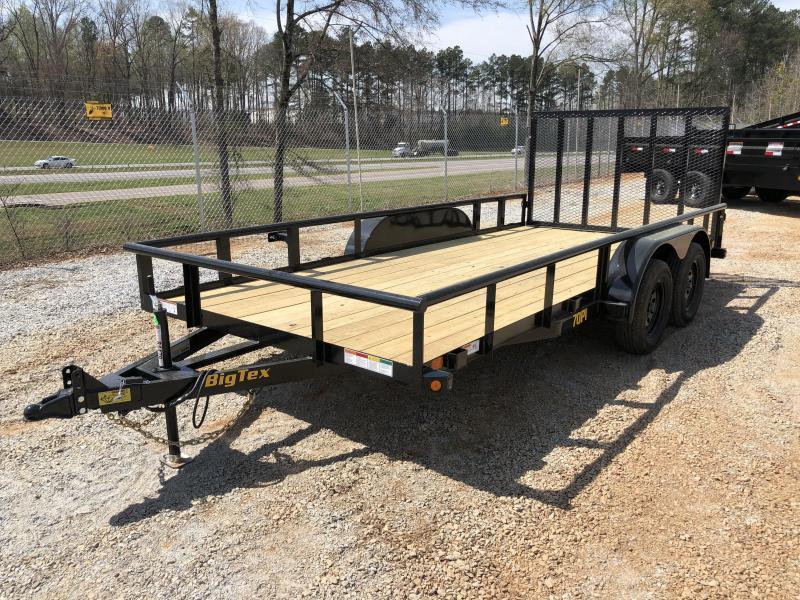 2023 Big Tex 70PI-16 - 7K Tandem Axle Pipe Top Utility Trailer 83" X 16' 2023 Big Tex 70PI-16 - 7K Tandem Axle Pipe Top Utility Trailer 83" X 16'