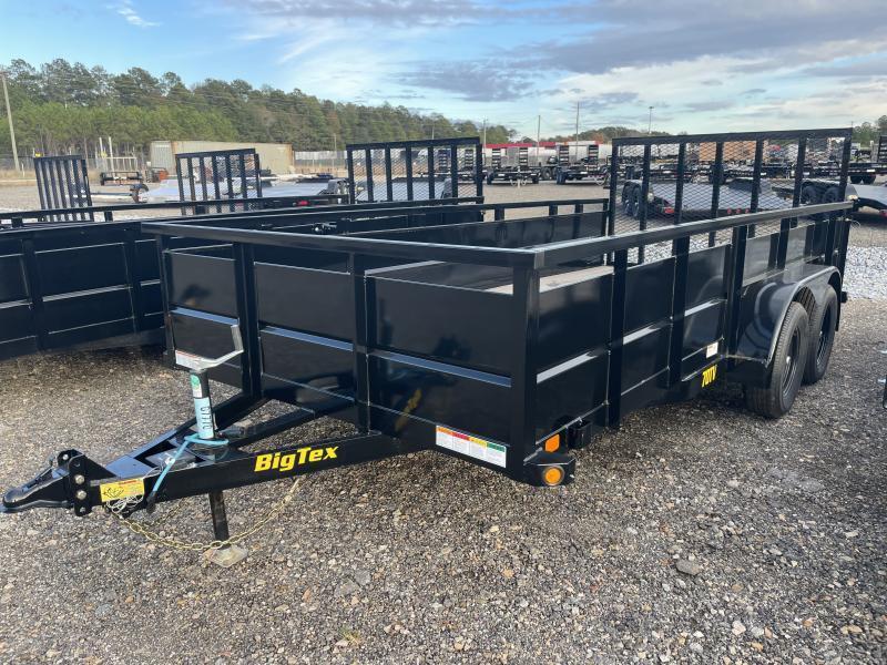 2023 Big Tex 70TV-16 Tandem Axle Vanguard Utility Trailer w/ 24" Solid Sides - 83" X 16' 2023 Big Tex 70TV-16 Tandem Axle Vanguard Utility Trailer w/ 24" Solid Sides - 83" X 16'