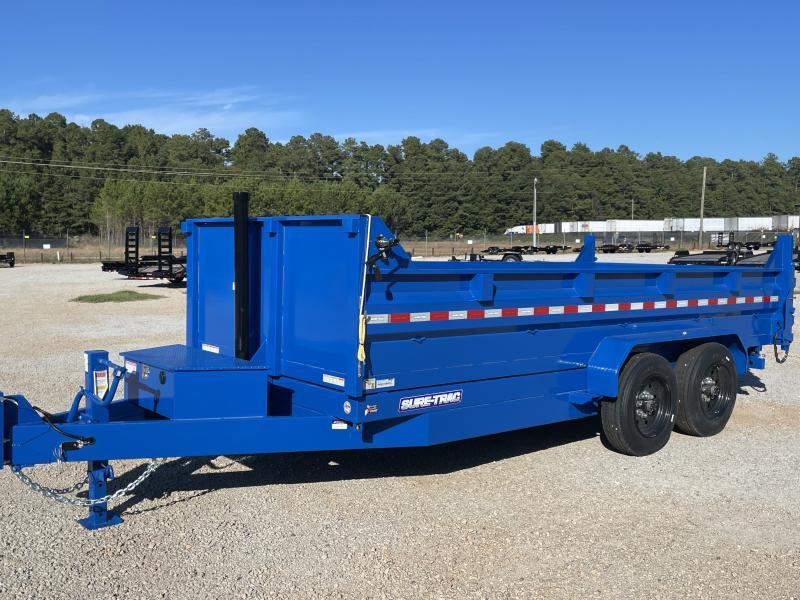 2023 Sure-Trac BLUE 82 IN X 16 LP 16K Telescopic Dump 2023 Sure-Trac BLUE 82 IN X 16 LP 16K Telescopic Dump