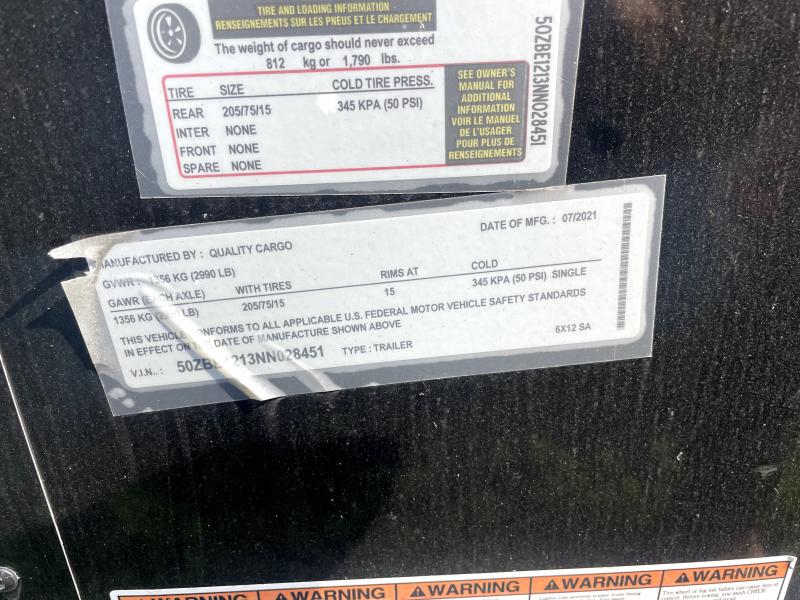 used Cargo (Enclosed) Trailers Quality Cargo  for sale, in Miami, FL Thumbnail 5