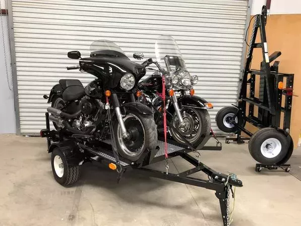 Standup Trailer Motorcycle Trailers