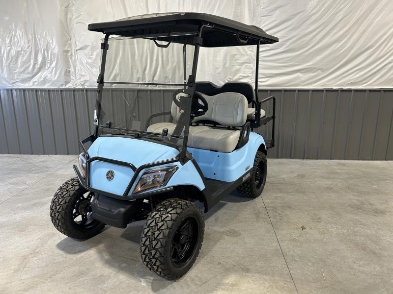 2018 Yamaha Drive2 QuieTech EFI Gas Golf Car-Sky Blue 2018 Yamaha Drive2 QuieTech EFI Gas Golf Car-Sky Blue