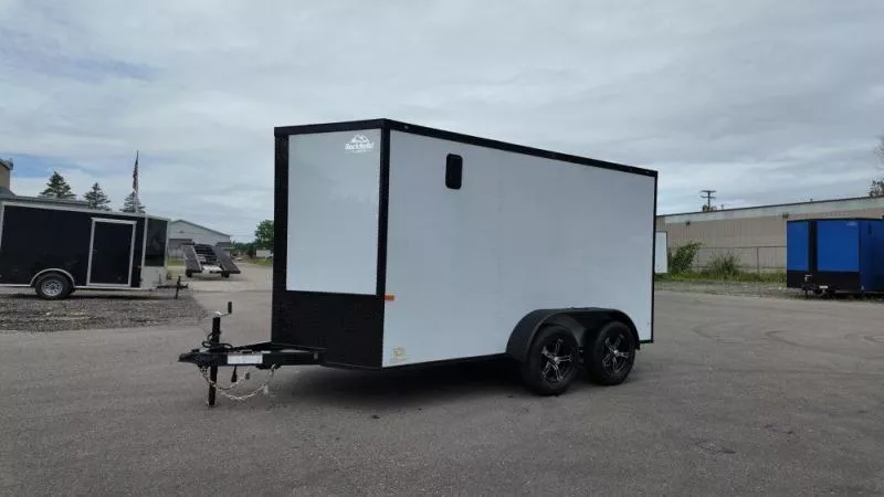 2025 6 x 12 TA Enclosed Trailer-Black Out Package-.080 Polycore 68561
