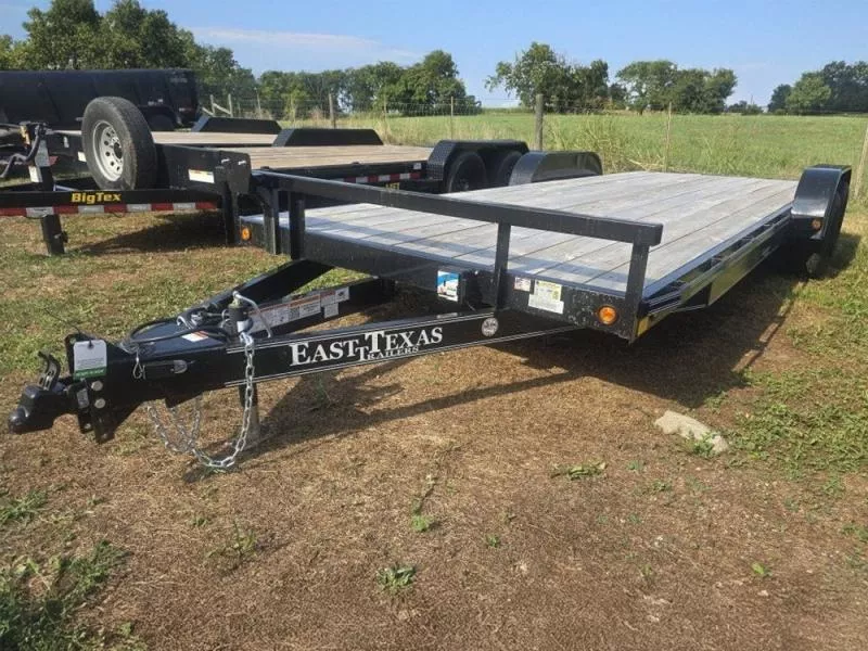 2024 22'x7' East Texas Trailers Equipment Trailers