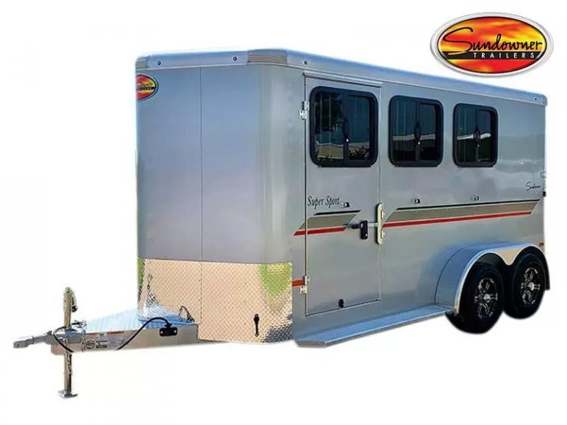 2025 Super Sport Bumper Pull Horse Trailer