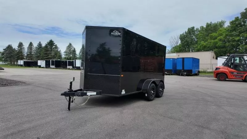 2025 6 x 12 TA Enclosed Trailer-Black Out Package-.080 Polycore 68241