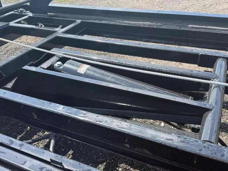 2025 16' Stryker Bumper Pull Roll Off Base Trailer-(2) 7K Axles 003881