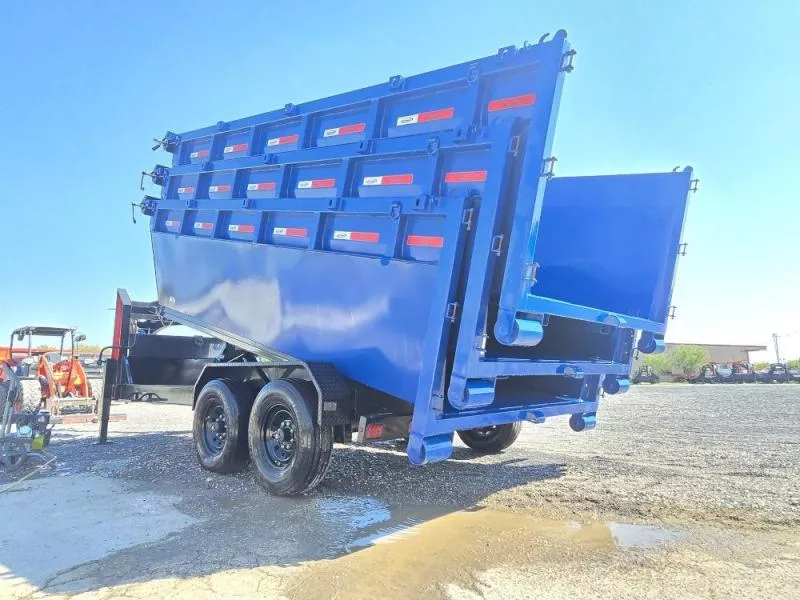 2025 Dura Haul 16' GN Roll off Bundle (2) 8k Axles + 3 Bins w/ 4' Walls 010965