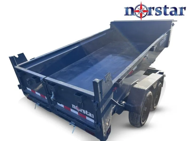 2026 12' x 72" Norstar DCB Bumper Pull Dump Trailer 20" Side Walls-(2) 5,200 lb Axles 109531