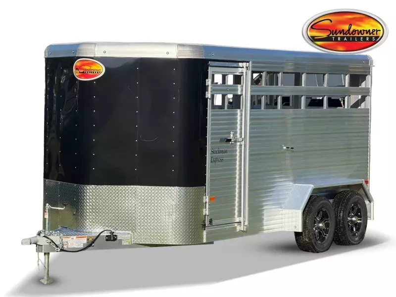 2026 Sundowner Stockman Express Bumper Pull Livestock Trailer