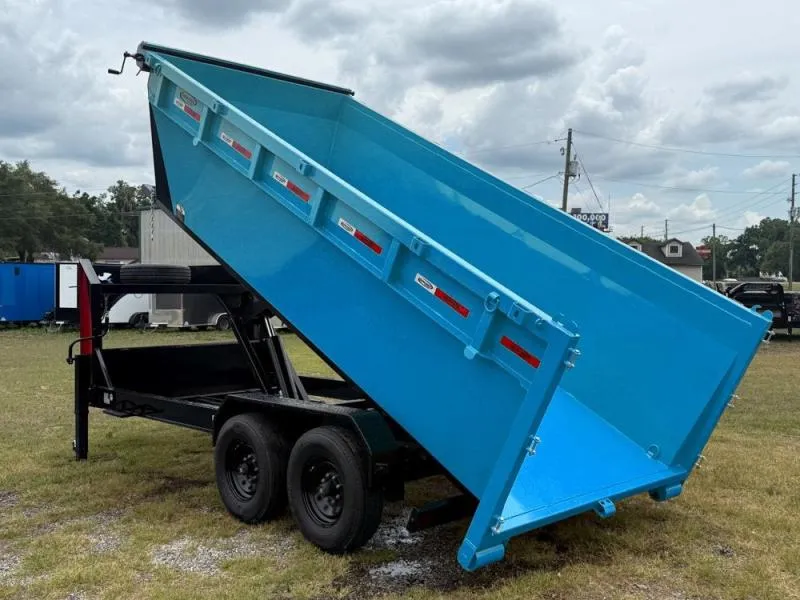 2025 Dura Haul 16' GN Roll off Bundle (2) 7k Axles + 1 Bin w/ 4' Walls 10761