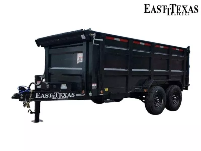 2025 83"x14' Bumper Pull Dump Trailer 48" Sides-14k GVWR 048273