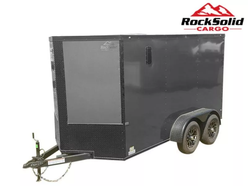 2025 Blackout Tandem Axle Cargo Trailer