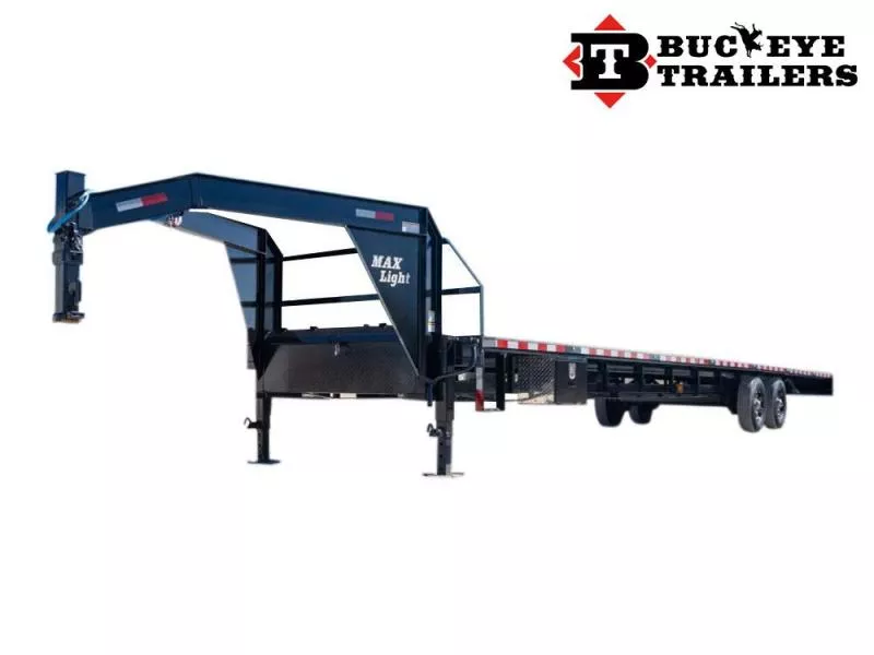 2025 Buckeye Max Light 40′ Gooseneck Flatbed Trailer